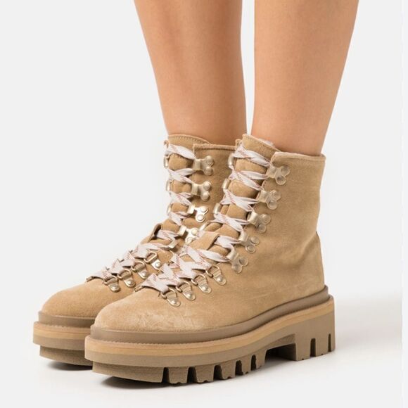 Allsaints Wanda Suede Boot - Picture 1 of 12